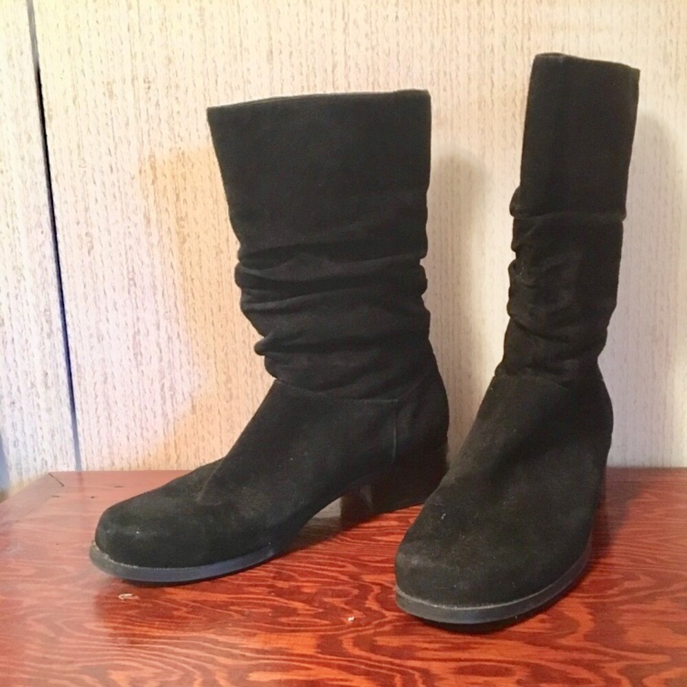 Black Heeled Boots